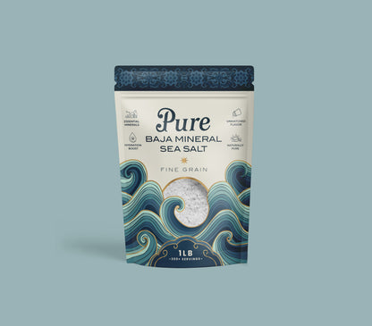 Pure Baja Sea Salt *Natural Grain*